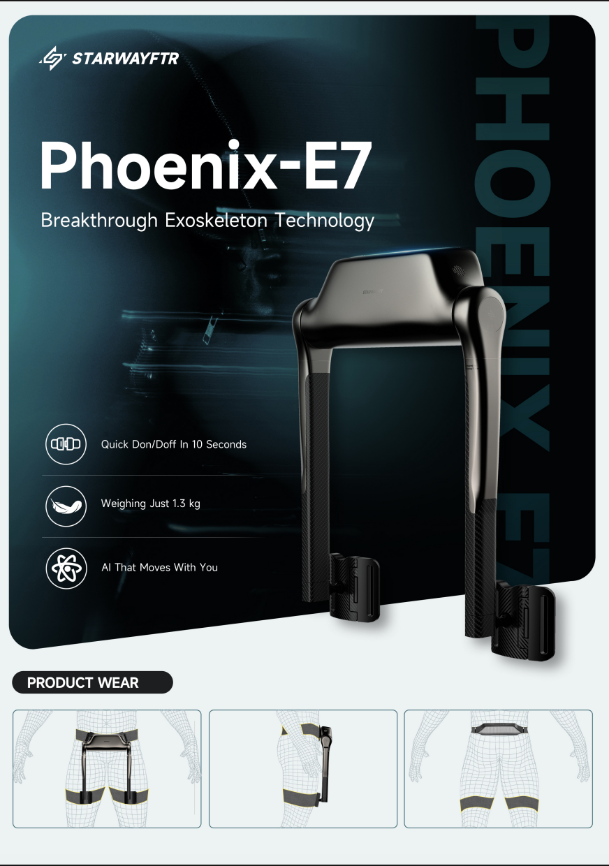 Phönix E7 - Beinunterstützung / Gehhilfe